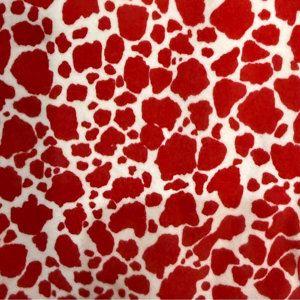 Ruby Rd. Red & White Patterned Cotton-Blend Top W… - image 5